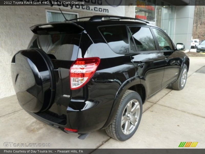 Black / Dark Charcoal 2012 Toyota RAV4 Sport 4WD