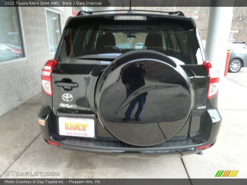 Black / Dark Charcoal 2012 Toyota RAV4 Sport 4WD