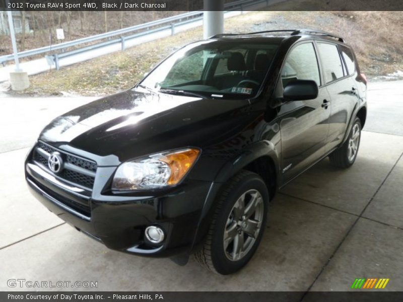 Black / Dark Charcoal 2012 Toyota RAV4 Sport 4WD