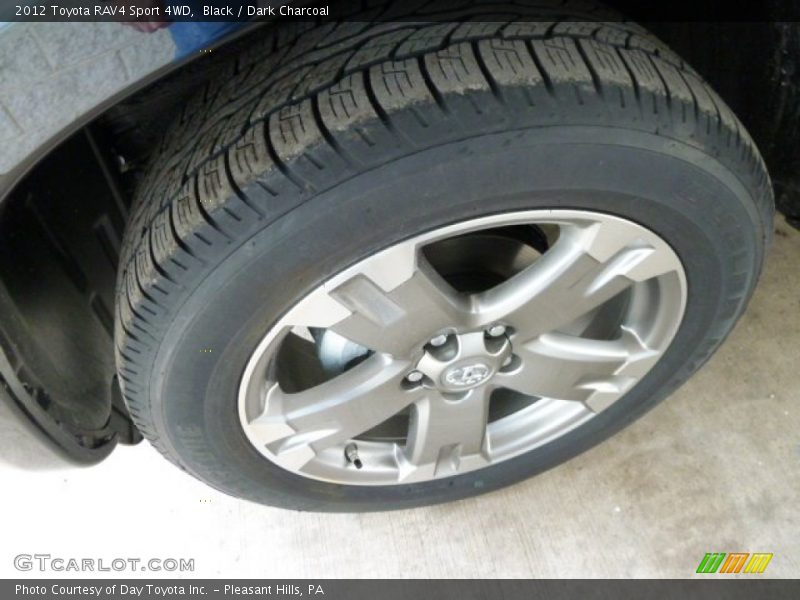 Black / Dark Charcoal 2012 Toyota RAV4 Sport 4WD