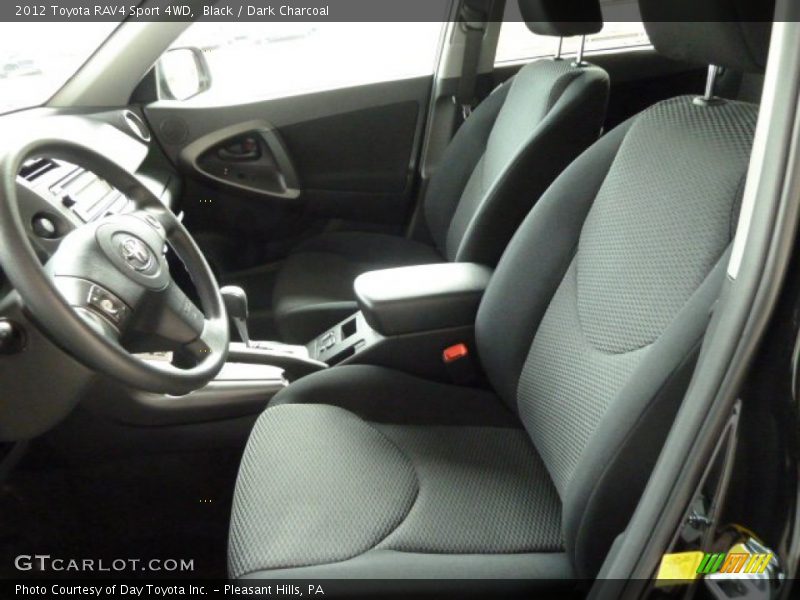 Black / Dark Charcoal 2012 Toyota RAV4 Sport 4WD