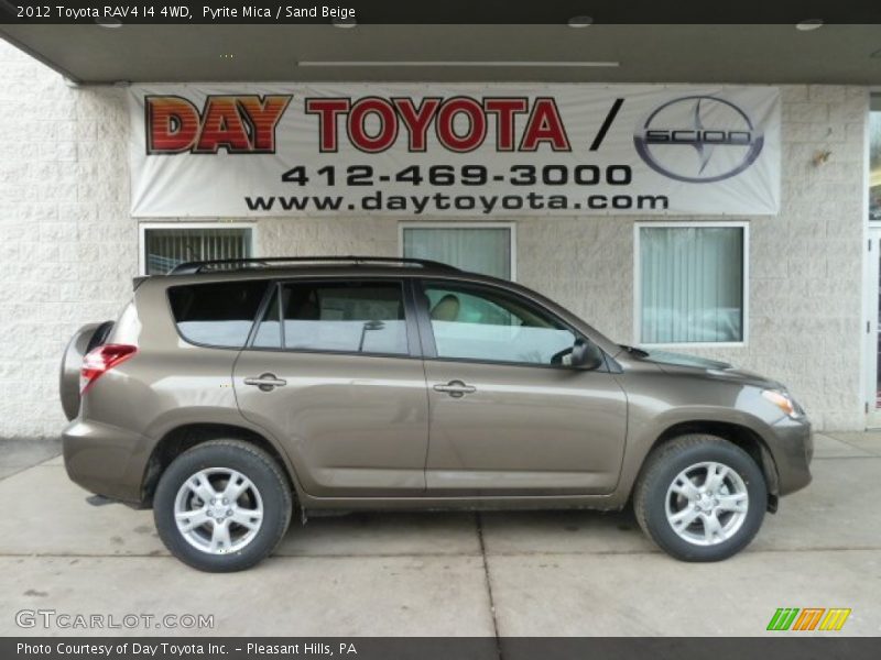 Pyrite Mica / Sand Beige 2012 Toyota RAV4 I4 4WD