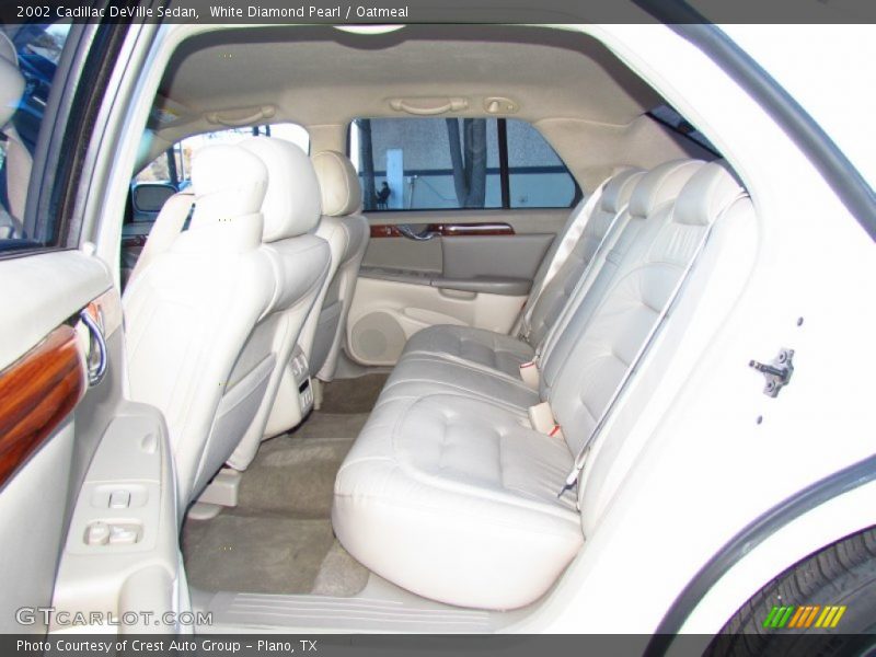 White Diamond Pearl / Oatmeal 2002 Cadillac DeVille Sedan
