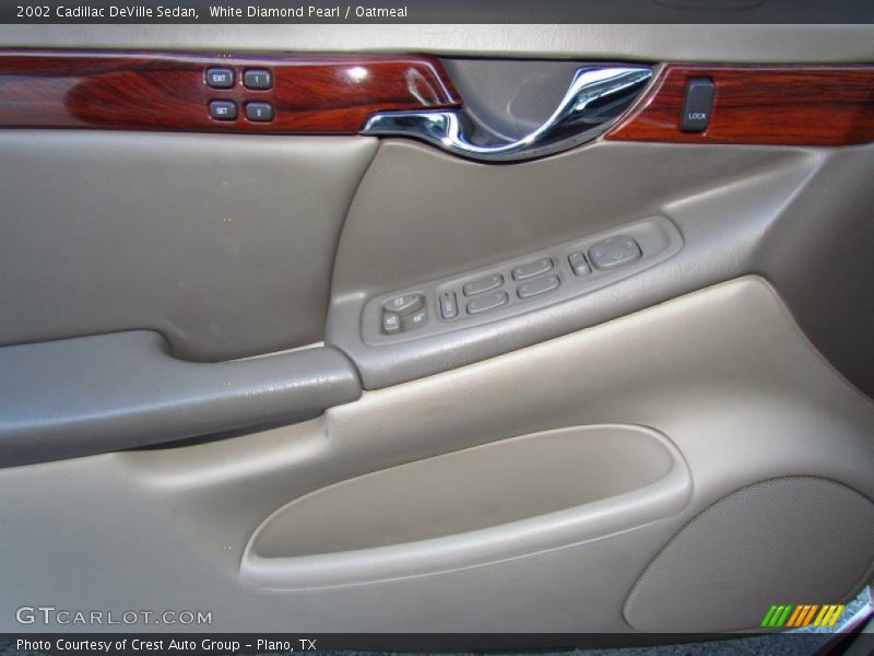 White Diamond Pearl / Oatmeal 2002 Cadillac DeVille Sedan
