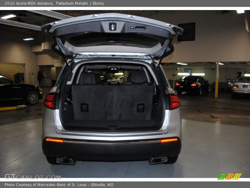 Palladium Metallic / Ebony 2010 Acura MDX Advance