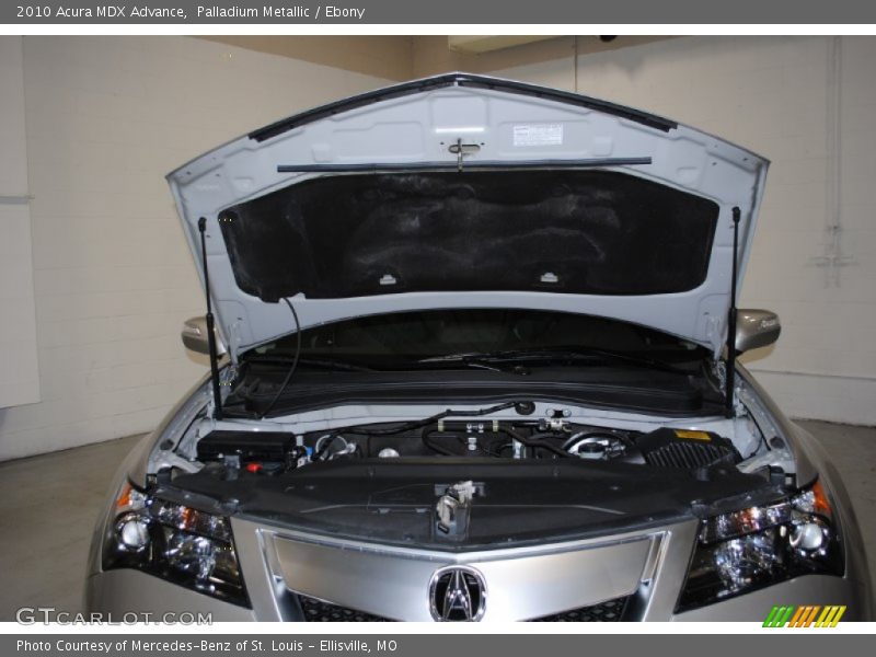 Palladium Metallic / Ebony 2010 Acura MDX Advance
