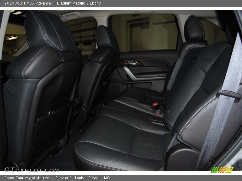 Palladium Metallic / Ebony 2010 Acura MDX Advance