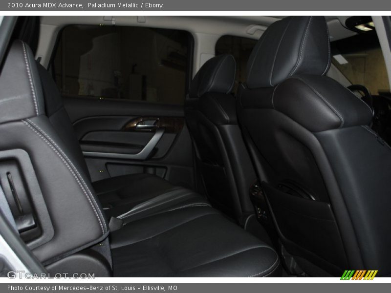 Palladium Metallic / Ebony 2010 Acura MDX Advance