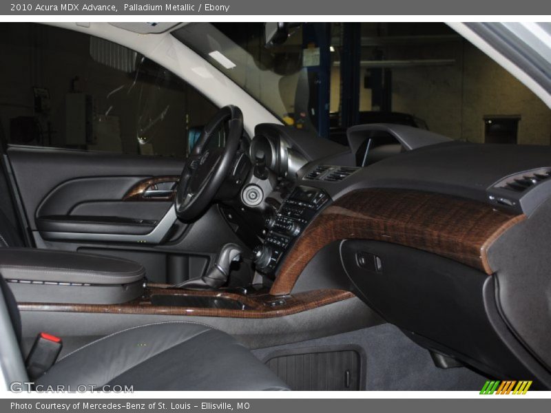 Palladium Metallic / Ebony 2010 Acura MDX Advance