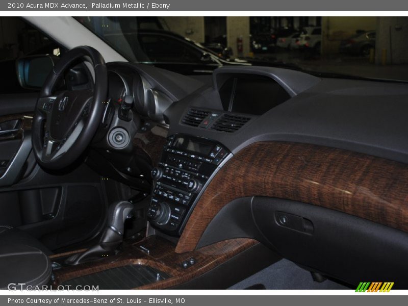 Palladium Metallic / Ebony 2010 Acura MDX Advance