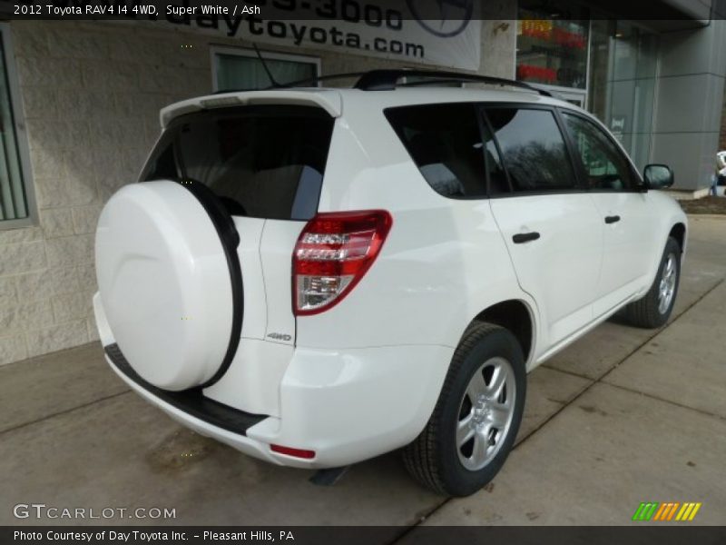 Super White / Ash 2012 Toyota RAV4 I4 4WD
