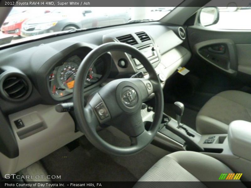 Super White / Ash 2012 Toyota RAV4 I4 4WD