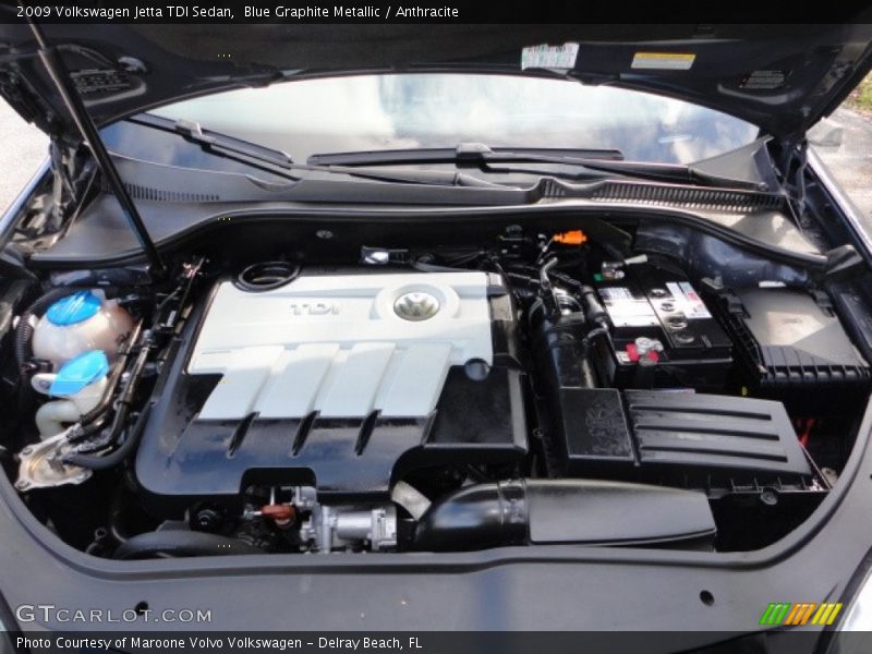  2009 Jetta TDI Sedan Engine - 2.0 Liter TDI  DOHC 16-Valve Turbo-Diesel 4 Cylinder