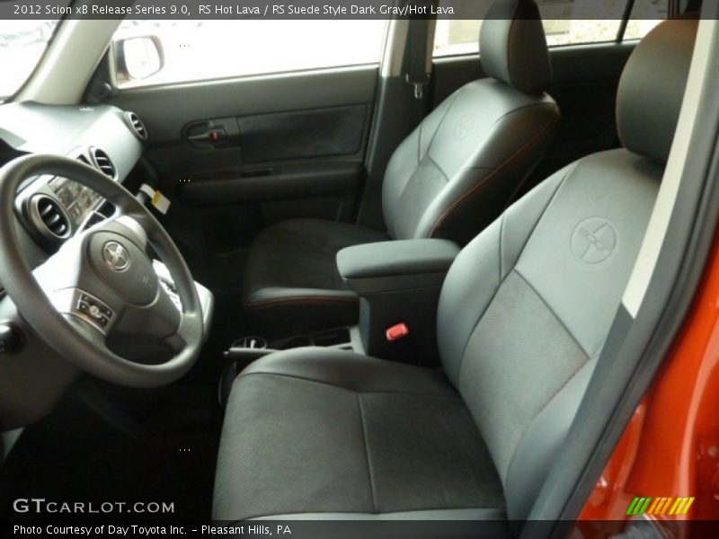 RS Hot Lava / RS Suede Style Dark Gray/Hot Lava 2012 Scion xB Release Series 9.0