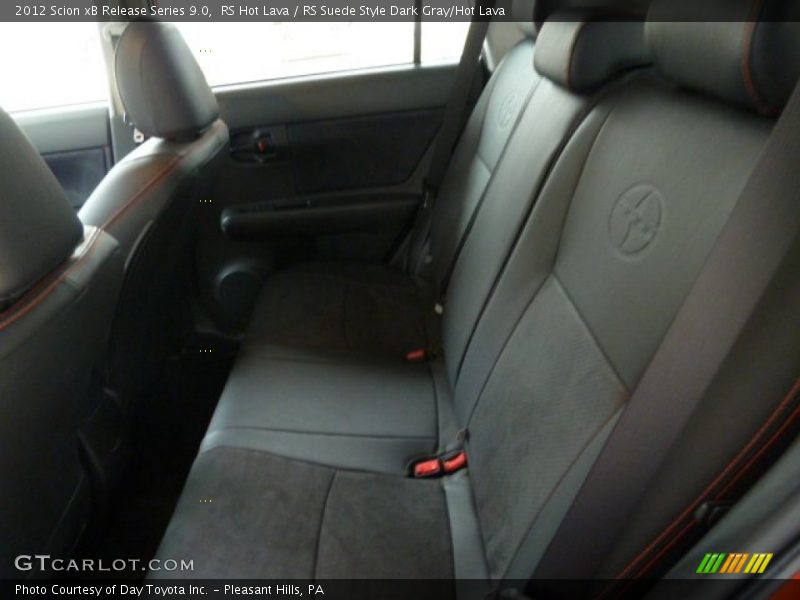 RS Hot Lava / RS Suede Style Dark Gray/Hot Lava 2012 Scion xB Release Series 9.0