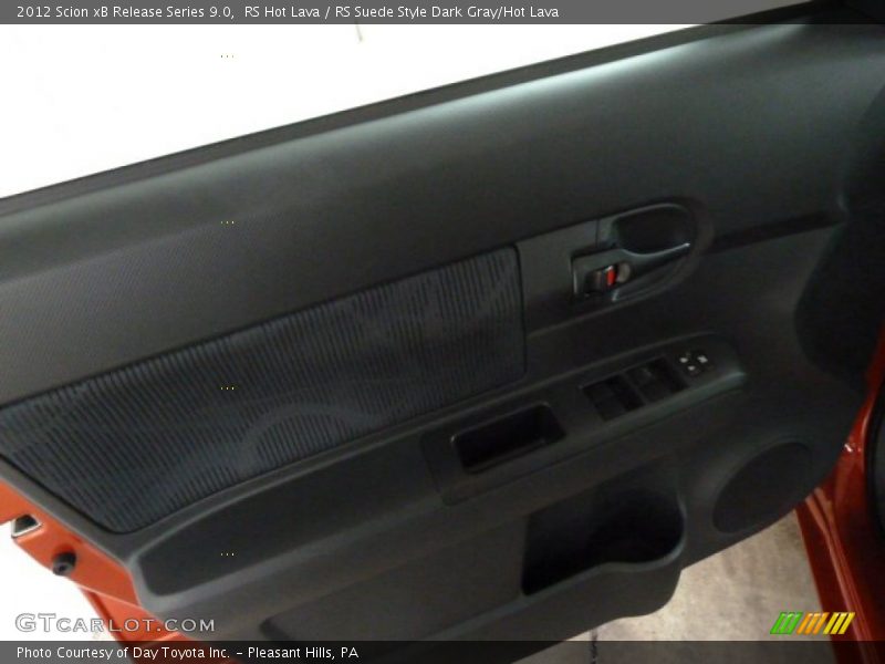 RS Hot Lava / RS Suede Style Dark Gray/Hot Lava 2012 Scion xB Release Series 9.0