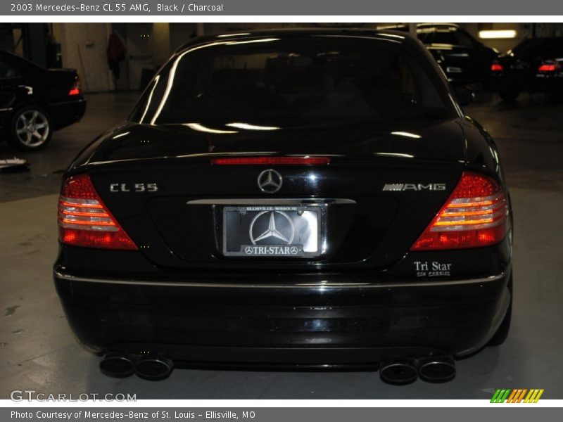 Black / Charcoal 2003 Mercedes-Benz CL 55 AMG