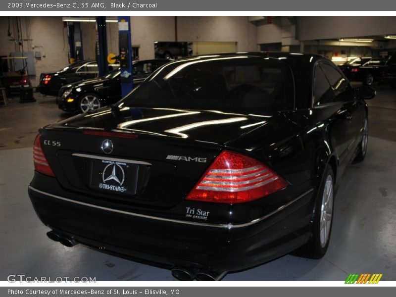 Black / Charcoal 2003 Mercedes-Benz CL 55 AMG