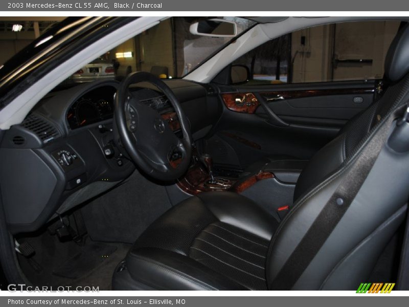 Black / Charcoal 2003 Mercedes-Benz CL 55 AMG