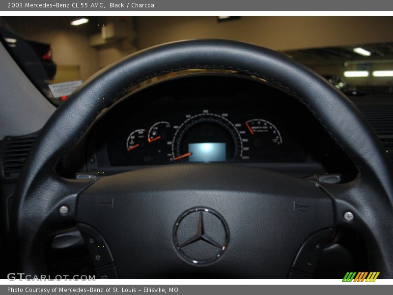 Black / Charcoal 2003 Mercedes-Benz CL 55 AMG
