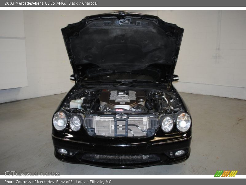 Black / Charcoal 2003 Mercedes-Benz CL 55 AMG