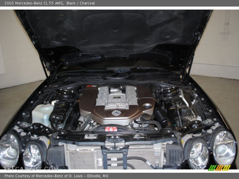 Black / Charcoal 2003 Mercedes-Benz CL 55 AMG