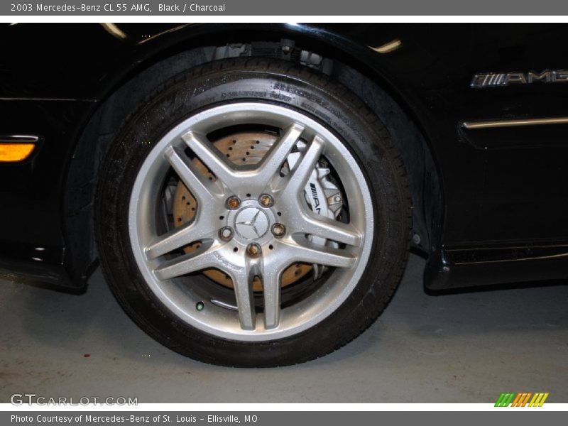 Black / Charcoal 2003 Mercedes-Benz CL 55 AMG
