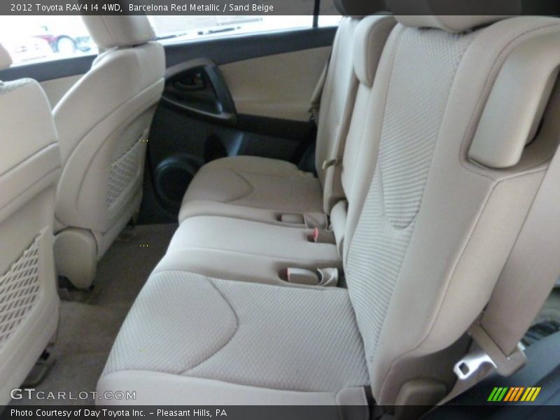 Barcelona Red Metallic / Sand Beige 2012 Toyota RAV4 I4 4WD