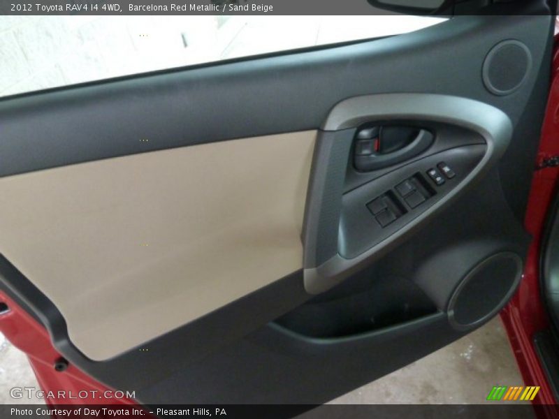 Barcelona Red Metallic / Sand Beige 2012 Toyota RAV4 I4 4WD