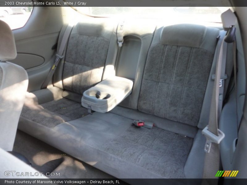White / Gray 2003 Chevrolet Monte Carlo LS