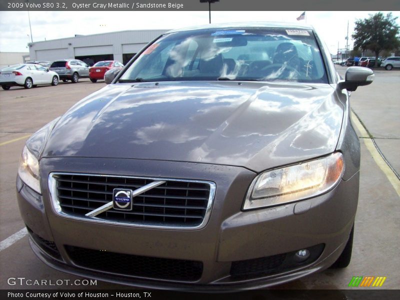 Oyster Gray Metallic / Sandstone Beige 2009 Volvo S80 3.2