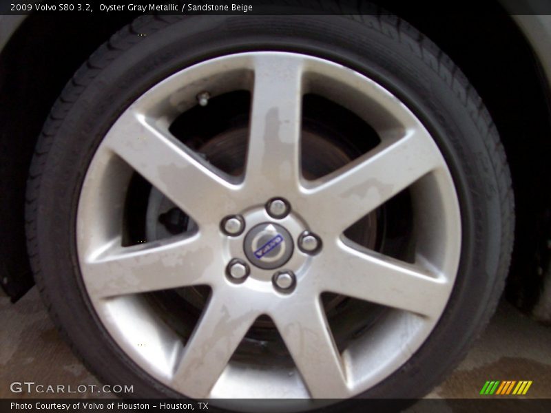 Oyster Gray Metallic / Sandstone Beige 2009 Volvo S80 3.2