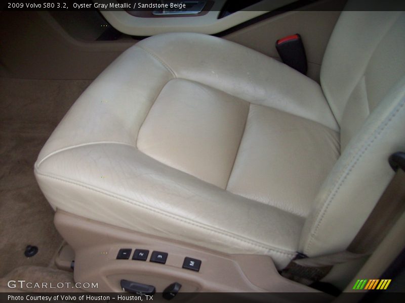 Oyster Gray Metallic / Sandstone Beige 2009 Volvo S80 3.2