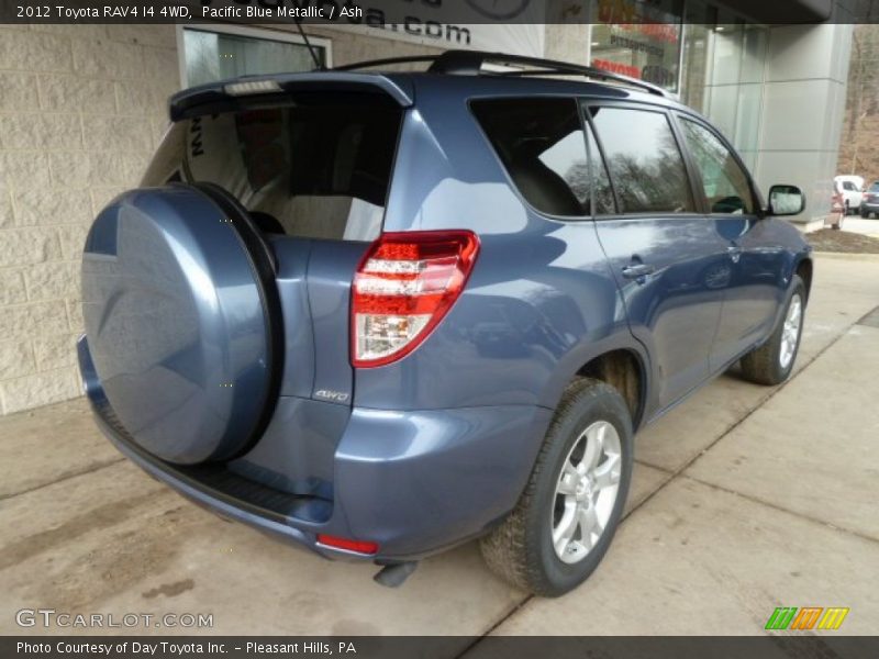 Pacific Blue Metallic / Ash 2012 Toyota RAV4 I4 4WD