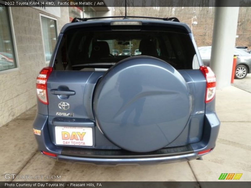 Pacific Blue Metallic / Ash 2012 Toyota RAV4 I4 4WD