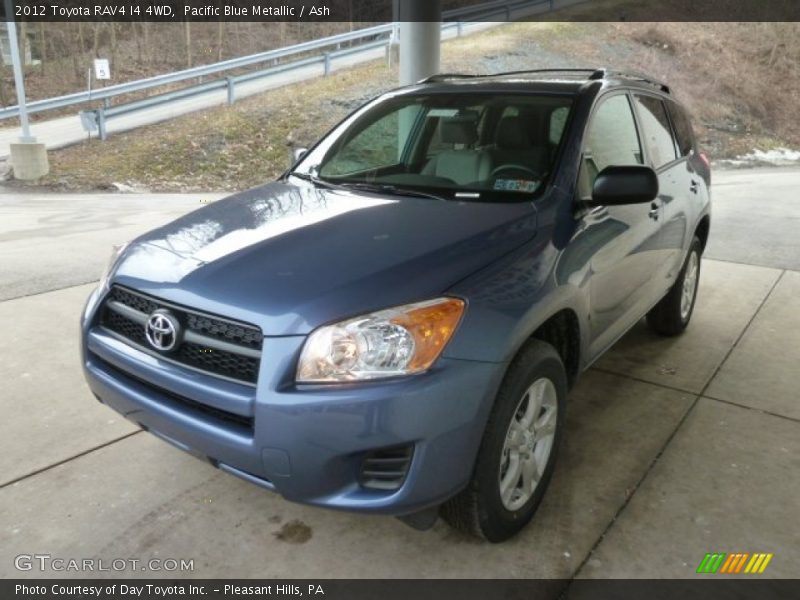 Pacific Blue Metallic / Ash 2012 Toyota RAV4 I4 4WD