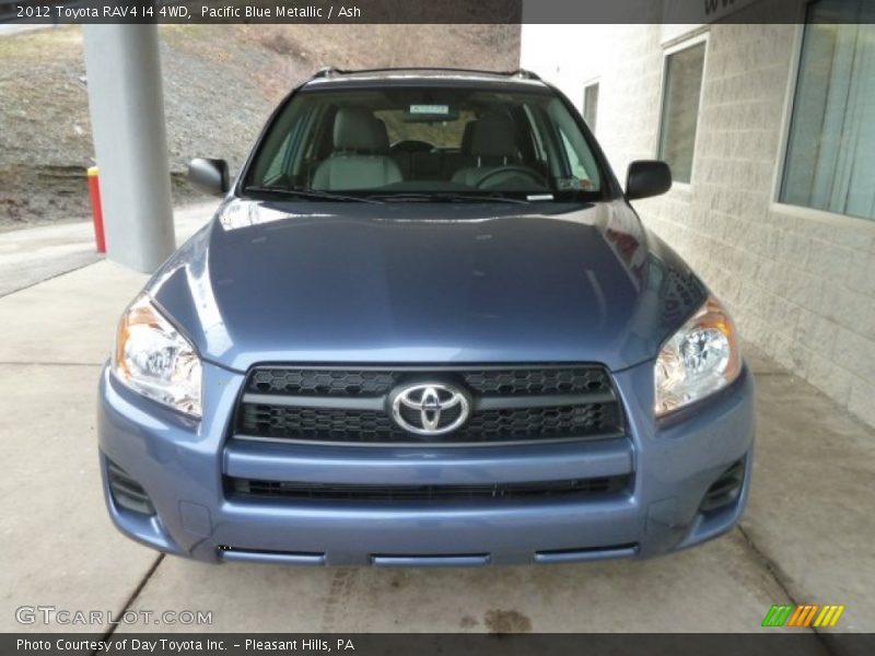 Pacific Blue Metallic / Ash 2012 Toyota RAV4 I4 4WD