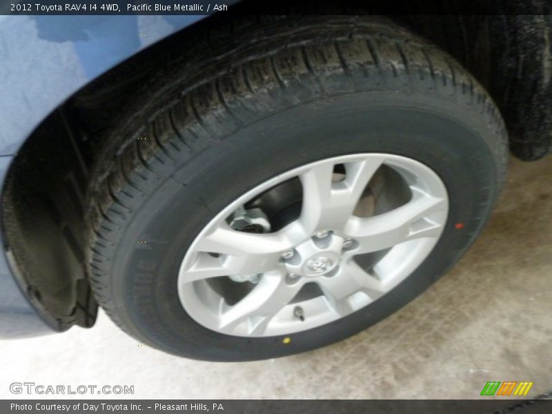 Pacific Blue Metallic / Ash 2012 Toyota RAV4 I4 4WD