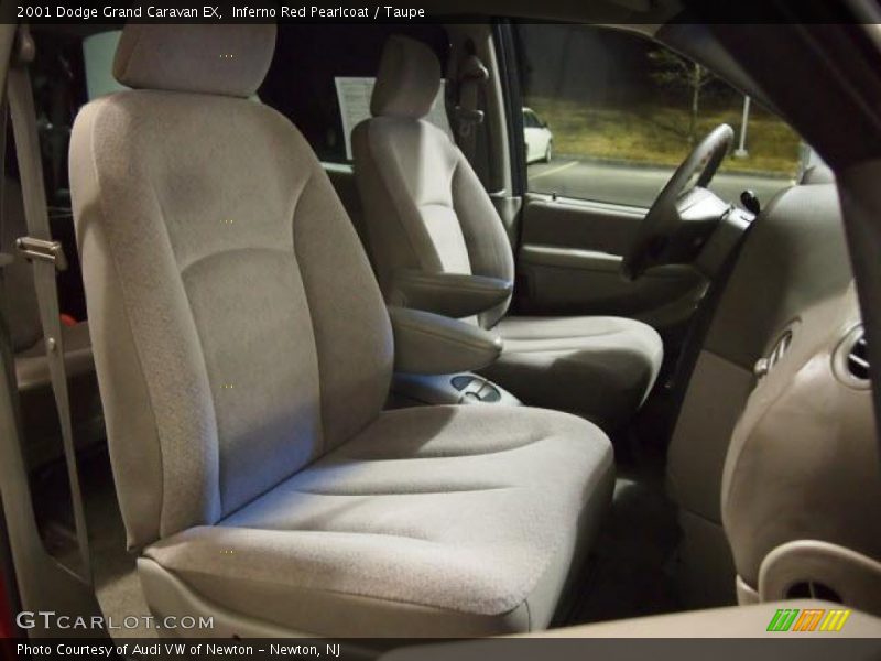 Inferno Red Pearlcoat / Taupe 2001 Dodge Grand Caravan EX