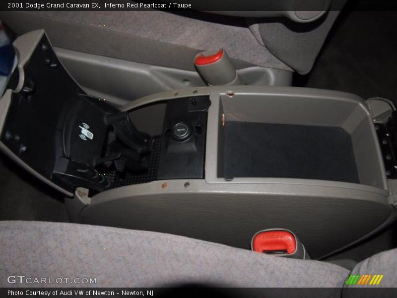 Inferno Red Pearlcoat / Taupe 2001 Dodge Grand Caravan EX