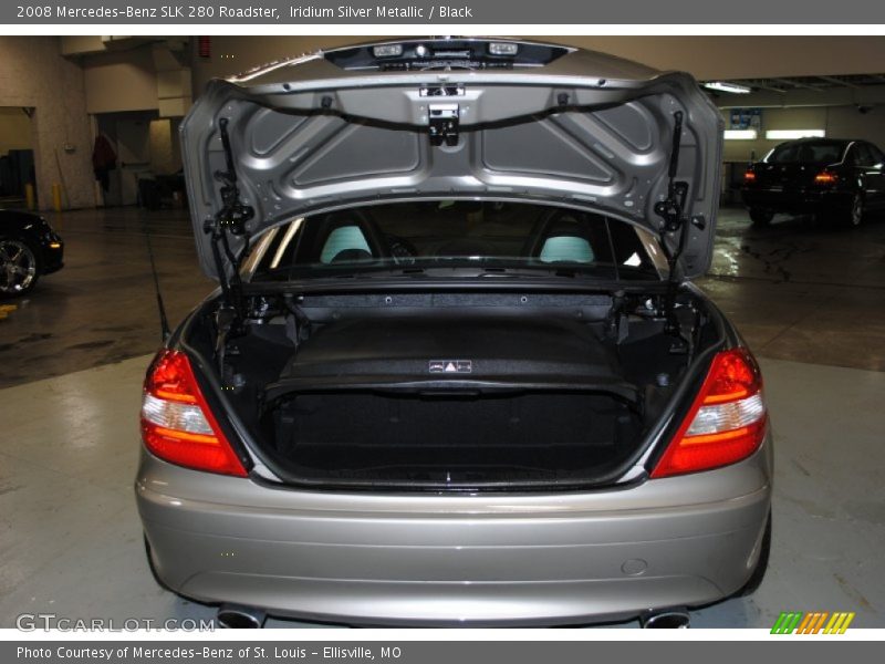 Iridium Silver Metallic / Black 2008 Mercedes-Benz SLK 280 Roadster
