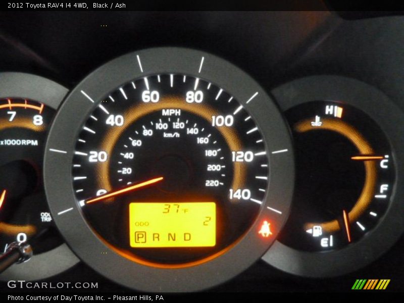 Black / Ash 2012 Toyota RAV4 I4 4WD