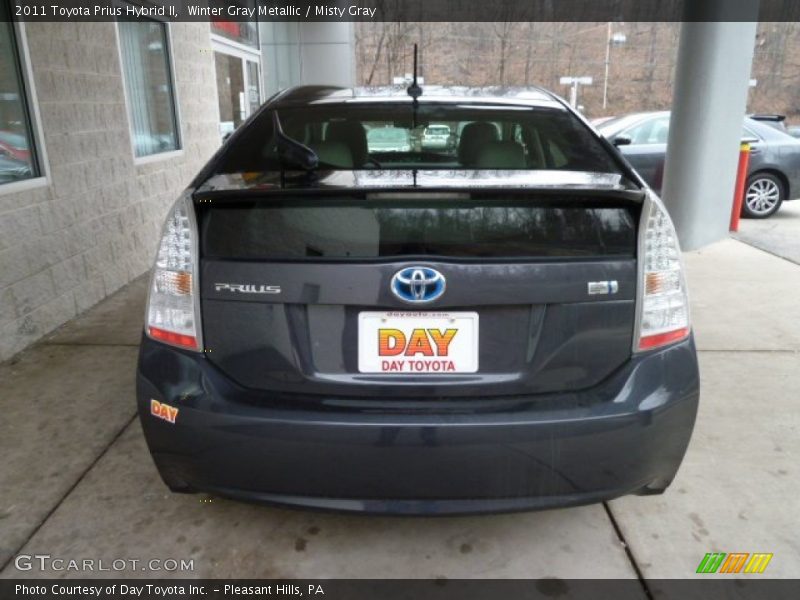 Winter Gray Metallic / Misty Gray 2011 Toyota Prius Hybrid II
