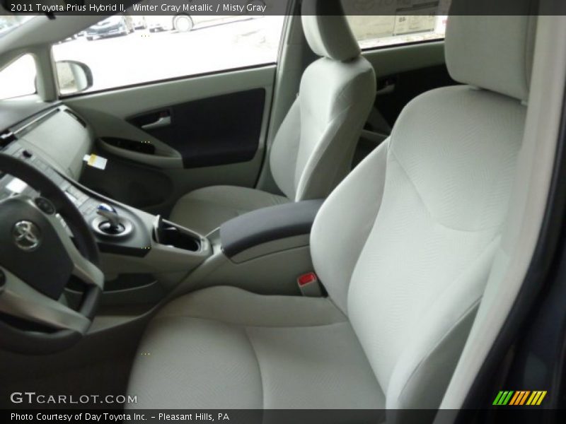 Winter Gray Metallic / Misty Gray 2011 Toyota Prius Hybrid II