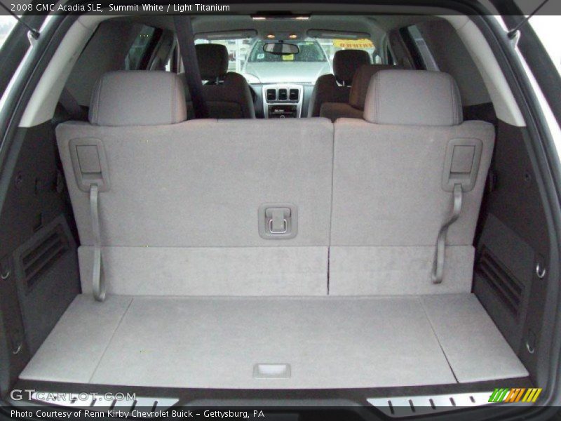 Summit White / Light Titanium 2008 GMC Acadia SLE