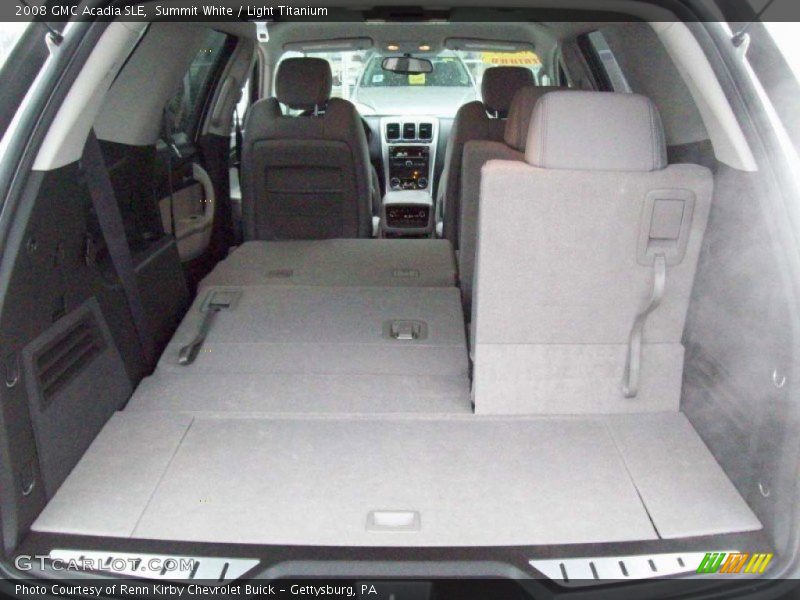 Summit White / Light Titanium 2008 GMC Acadia SLE