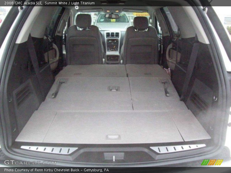 Summit White / Light Titanium 2008 GMC Acadia SLE