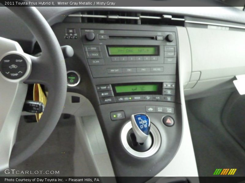Winter Gray Metallic / Misty Gray 2011 Toyota Prius Hybrid II