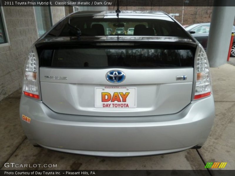 Classic Silver Metallic / Dark Gray 2011 Toyota Prius Hybrid II