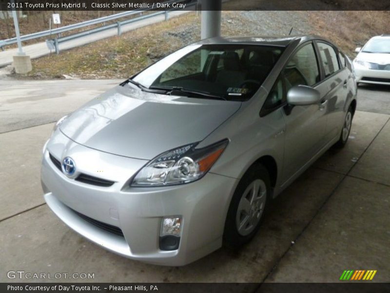 Classic Silver Metallic / Dark Gray 2011 Toyota Prius Hybrid II
